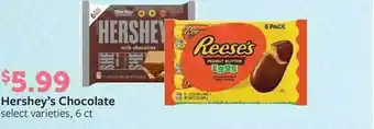 Fareway Hershy's chocolate offer