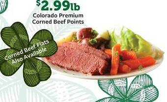 Fareway Colorado premium corned beef points offer