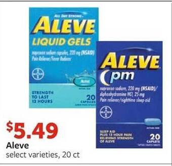 Fareway Aleve offer