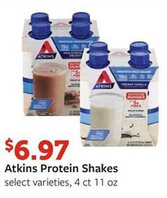 Fareway Atkins protein shakes offer