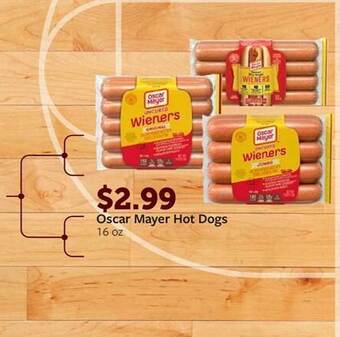 Fareway Oscar mayer hot dogs offer