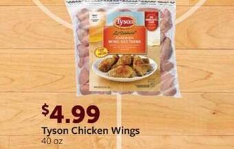 Fareway Tyson chicken wings offer