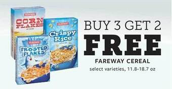 Fareway Fareway cereal offer