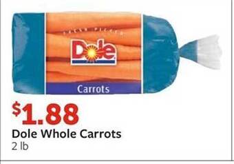 Fareway Dole whole carrots offer