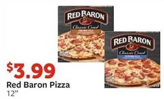 Fareway Red baron pizza offer