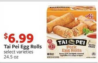 Fareway Tai pei egg rolls offer