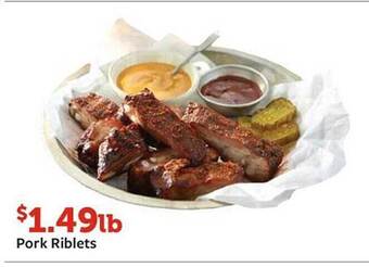 Fareway Pork riblets offer