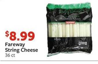 Fareway Fareway string cheese offer