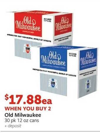 Fareway Old milwaukee offer