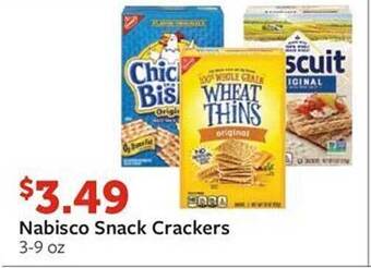 Fareway Nabisco snack crackers offer