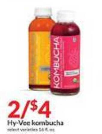 Hy-Vee Hy-vee kombucha offer