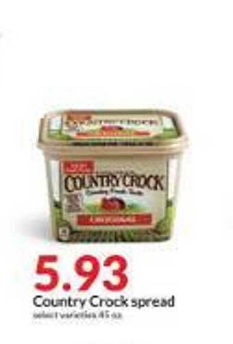 Hy-Vee Country crock spread offer