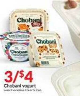 Hy-Vee Chobani yogurt offer
