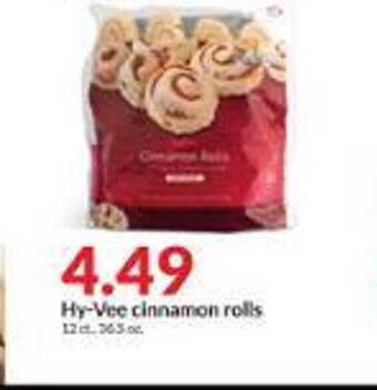 Hy-Vee Hy-vee cinnamon rolls offer