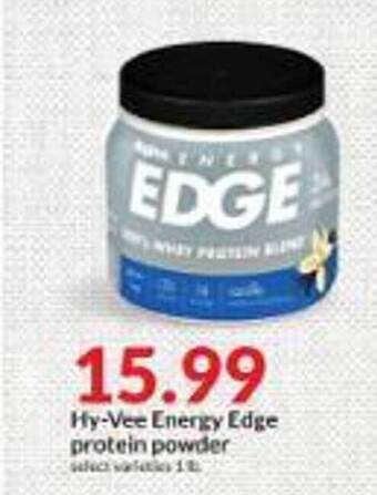 Hy-Vee Hy-vee energy edge protein powder offer