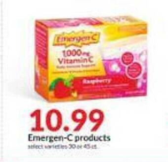 Hy-Vee Emergen-c products offer