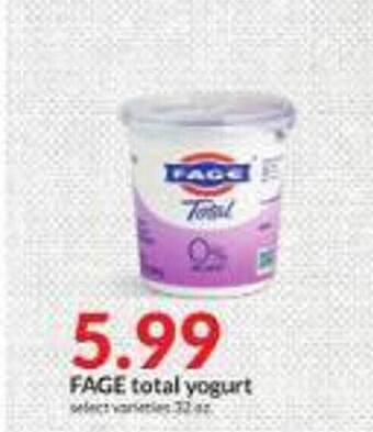 Hy-Vee Fage total yogurt offer