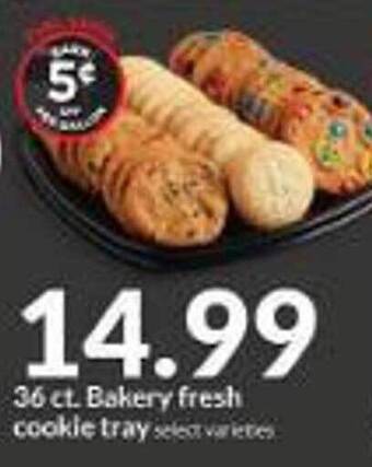 Hy-Vee Bakery fresh cookie tray offer