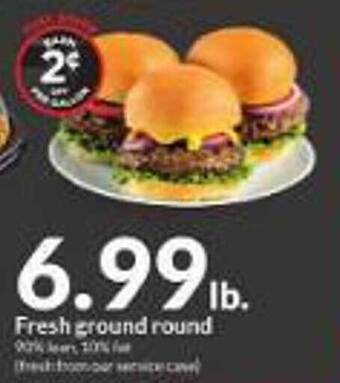 Hy-Vee Fresh ground round offer