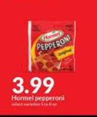 Hy-Vee Hormel pepperoni offer