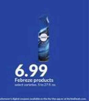 Hy-Vee Febreze products offer