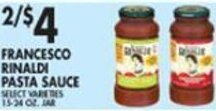 Met Foodmarkets Francesco Rinaldi Pasta Sauce offer