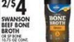 Met Foodmarkets Swanson Beef Bone Broth offer