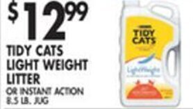 Met Foodmarkets Tidy Cats Light Weight Litter offer
