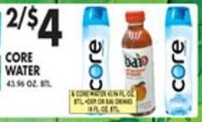Met Foodmarkets Core Water offer