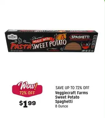 Grocery Outlet Sweet potato spaghetti offer