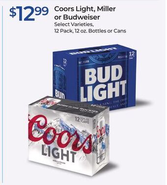 Rite Aid Coors light, miller or budweiser offer