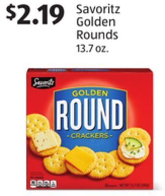 Aldi Savoritz golden rounds offer