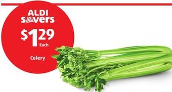 Aldi Celery offer