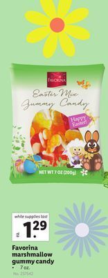 Lidl Favorina marshmallow gummy candy offer