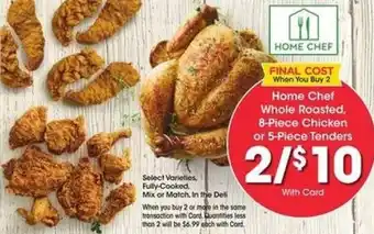 Home Chef Whole Roasted 8-Piece Tenders