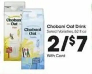 Fry's Chobani Oat Drink offer