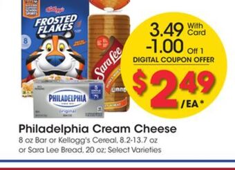 Kroger Philadelphia cream cheese offer
