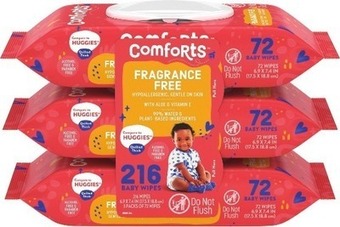 Kroger Comforts baby wipes offer