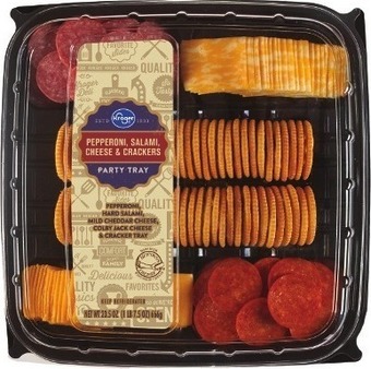 Kroger Kroger meat & cheese party tray offer