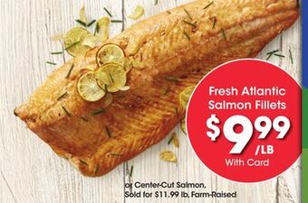 Kroger Fresh atlantic salmon fillets offer