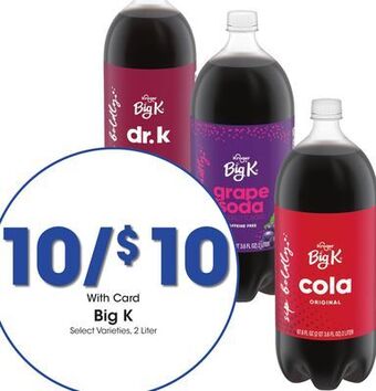 Kroger Big k offer