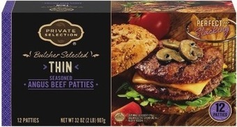 Kroger Private selection angus beef patties offer