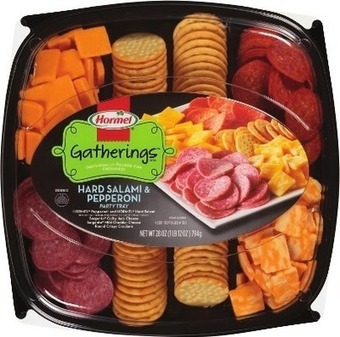Kroger Hormel meat & cheese party tray offer