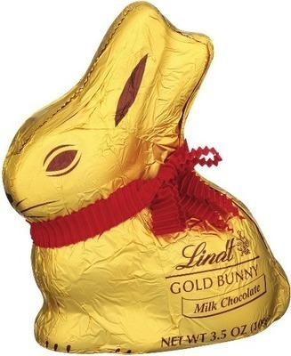 Kroger Lindt gold chocolate easter bunny offer