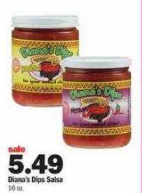 Meijer Diana's dips salsa offer