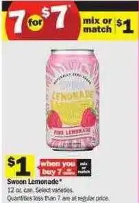 Meijer Swoon lemonade offer