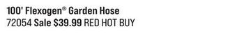 Ace Hardware 100' flexogen® garden hose offer