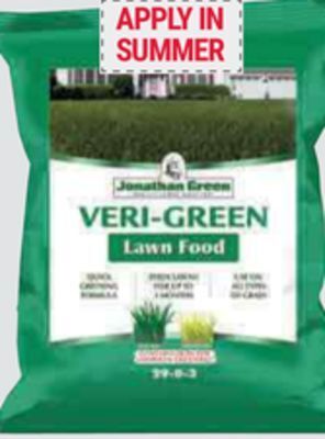 Ace Hardware Jonathan green® veri-green lawn food offer