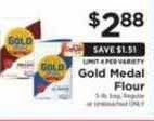 ShopRite Gold medal flour offer