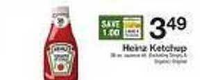 The Fresh Grocer Heinz ketchup offer